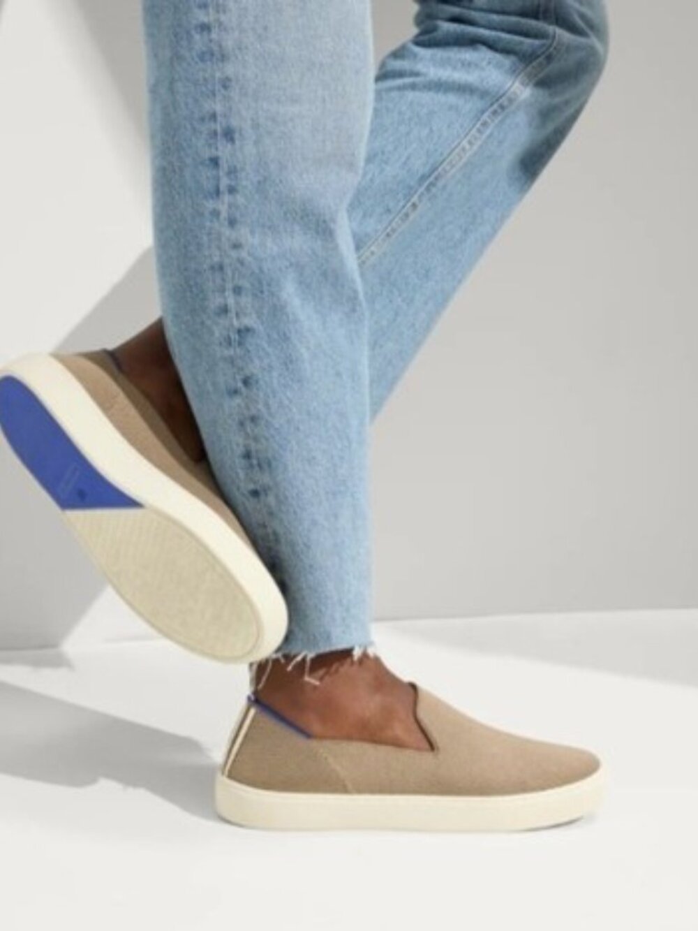 New, ROTHY'S, "Latte" "The Original Slip On Sneaker" - 10
